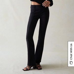 low rise flaire pant